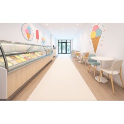 ΜΟΚΕΤΑ ΤΣΟΧΑ ELEA 280 BIANCO 2M NewPlan
