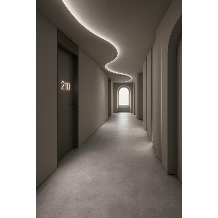 CLASSIC LVT ΒΙΝΥΛΙΚΟ ΠΛΑΚΑΚΙ 2.5mm CONCRETE D.GREY 21009 NewPlan