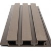 WPC PANEL ΜΕ 3D ΠΗΧΑΚΙΑ 25/176.5mm D.BROWN 8530 NewPlan