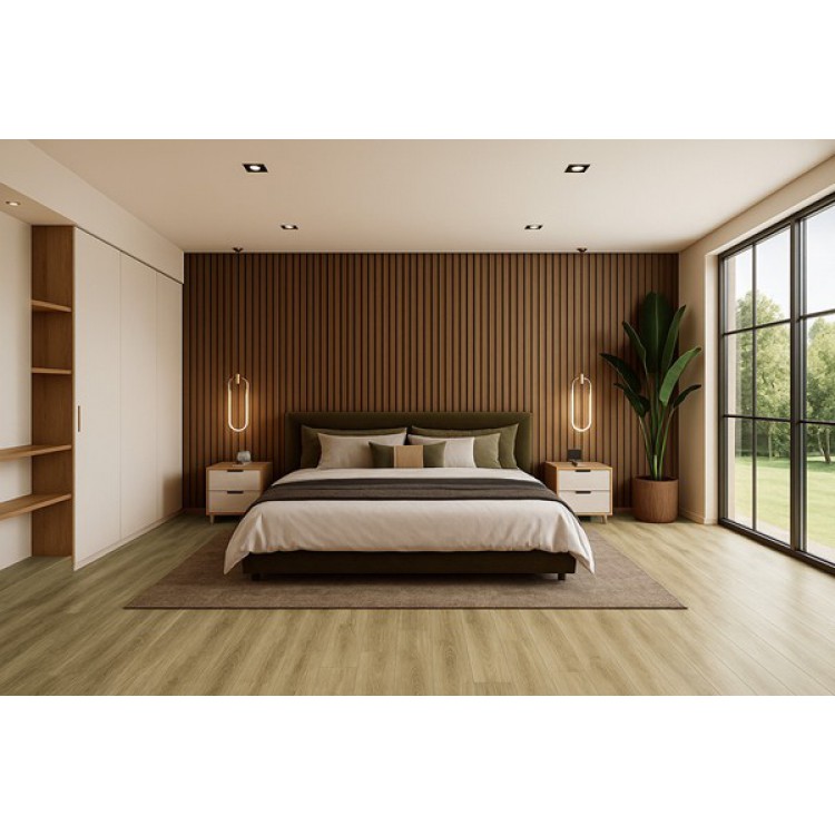 BASIC LVT ΒΙΝΥΛΙΚΗ ΛΩΡΙΔΑ 2mm CARAMEL OAK 9714 NewPlan