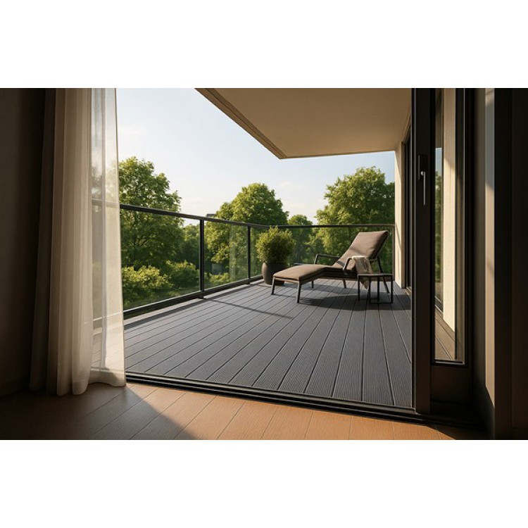 DECK-WPC ΔΑΠΕΔΟΥ 23/140mm GREY 4055 NewPlan