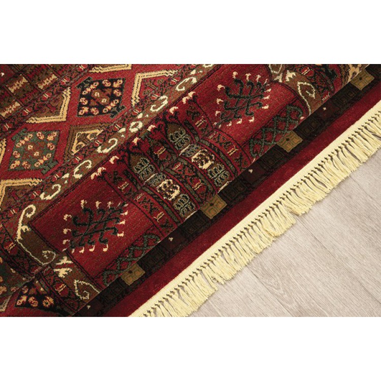 ΧΑΛΙ PERSIA 2273 BURGUNDY ΜΕ ΚΡΟΣΣΙ 
