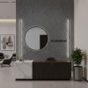 PANEL ΕΥΚΑΜΠΤΗΣ ΠΕΤΡΑΣ 108050 ROUGH GRANITE 600/1200mm MEDIUM GREY NewPlan