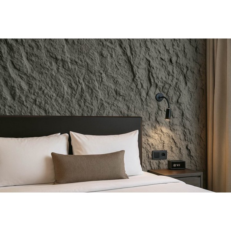 PANEL ΕΥΚΑΜΠΤΗΣ ΠΕΤΡΑΣ 108050 ROUGH GRANITE 600/1200mm MEDIUM GREY NewPlan