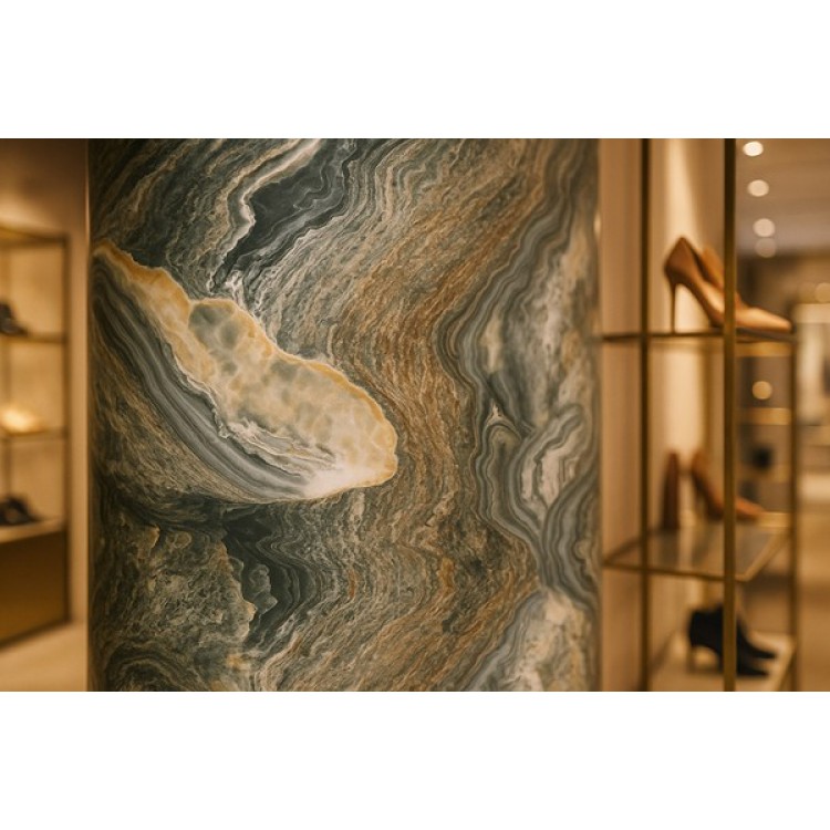 PVC MEGA PANEL 2.8/1220/2800mm ONYX GREEN 901 NewPlan