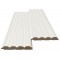 MDF PANEL ΜΕ 3D ΠΗΧΑΚΙΑ 802040 WAVE ST 16/119/2750mm WHITE NewPlan