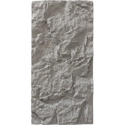 PANEL PU ΤΕΧΝΗΤΗΣ ΠΕΤΡΑΣ 321040 MOUNTAIN ROCK 600/1200mm LIGHT GREY NewPlan