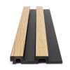 PS PANEL  ΜΕ 3D ΠΗΧΑΚΙΑ F4 RESIDENCE 21/122 mm  NAT.OAK/BLACK NewPlan