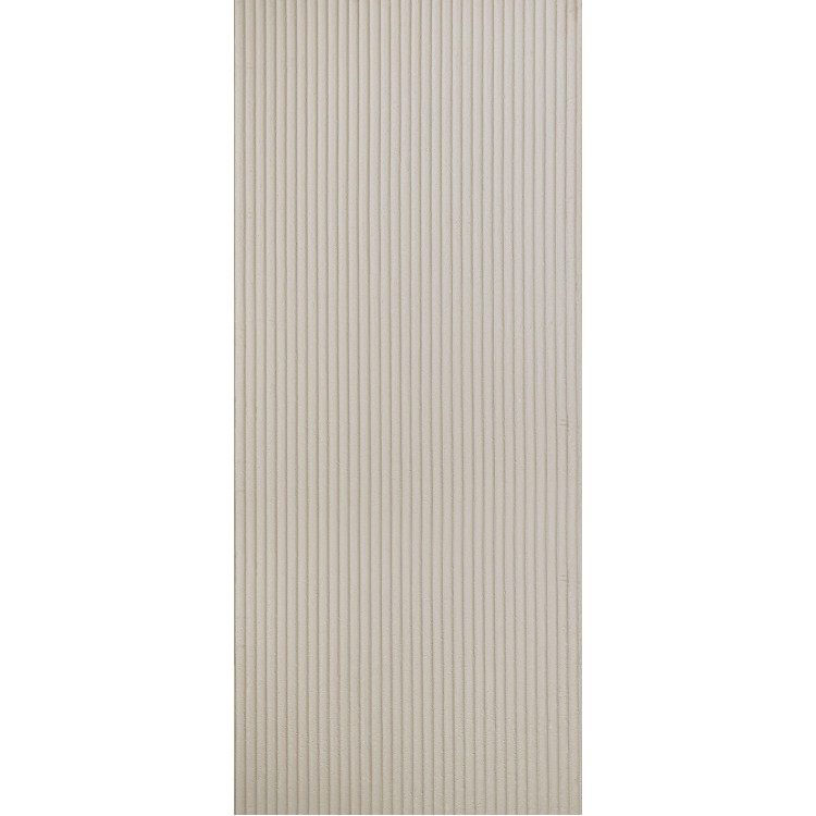 GIGA PANEL 1200/2800mm (ΣΕΤ 2ΤΜΧ)  ΕΥΚΑΜΠΤΗ ΠΕΤΡΑ 113020 RIPPLE BOARD BEIGE WHITE NewPlan
