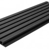 WPC PANEL 2ης ΓΕΝΙΑΣ ΜΕ 3D ΠΗΧΑΚΙΑ 25/147.5mm D.GREY 5570 NewPlan