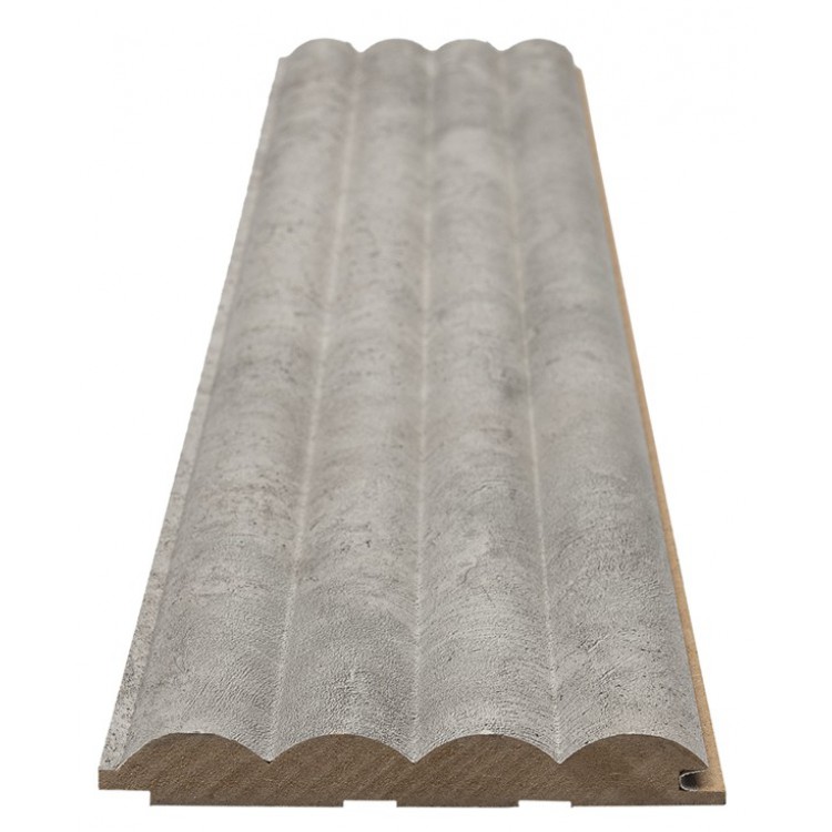 MDF PANEL ME 3D ΠΗΧΑΚΙΑ 804070 WAVE ST 16/119/2750mm CHICAGO CONCRETE NewPlan