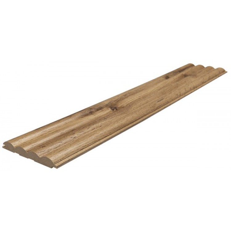 MDF PANEL ΜΕ 3D ΠΗΧΑΚΙΑ 808090 WAVE ST 16/119/2750mm PECAN NewPlan