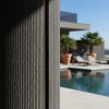 PANEL ΕΥΚΑΜΠΤΗΣ ΠΕΤΡΑΣ 119070  LINE STONE BOARD 600/1200mm DARK GREY NewPlan