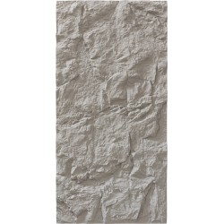 PANEL PU ΤΕΧΝΗΤΗΣ ΠΕΤΡΑΣ 334040 ROCK STONE 600/1200mm LIGHT GREY NewPlan