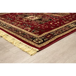 ΧΑΛΙ PERSIA 6057 BURGUNDY ΜΕ ΚΡΟΣΣΙ 