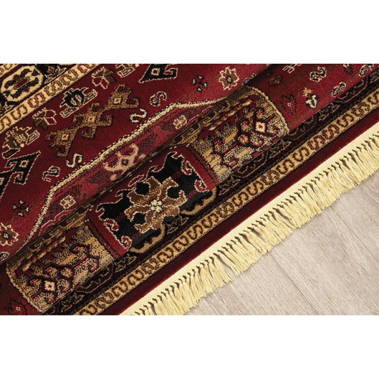 ΧΑΛΙ PERSIA 6057 BURGUNDY ΜΕ ΚΡΟΣΣΙ 
