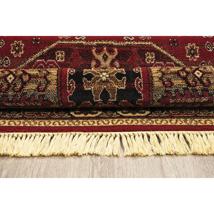 ΧΑΛΙ PERSIA 6057 BURGUNDY ΜΕ ΚΡΟΣΣΙ 