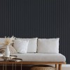 MDF PANEL ΜΕ 3D ΠΗΧΑΚΙΑ 507090 BEAT DL 16/119/2750mm BLACK LEAD NewPlan