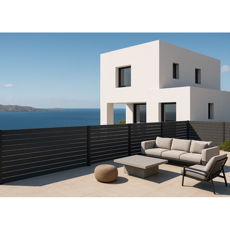 WPC ΠΕΡΙΦΡΑΞΗΣ 20/120mm GREY 5055 NewPlan