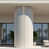 PANEL 113020 (ΚΙΒ   8ΤΜΧ) ΕΥΚΑΜΠΤΗΣ ΠΕΤΡΑΣ 600/1200mm RIPPLE BOARD BEIGE WHITE NewPlan