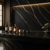 PVC MEGA PANEL 2.8/1220/2800mm CARRARA BLACK 204 NewPlan