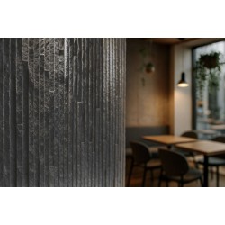 PANEL ΕΥΚΑΜΠΤΗΣ ΠΕΤΡΑΣ 111050 MURETTO STONE 600/1200mm MEDIUM GREY NewPlan