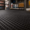 ΠΛΑΣΤΙΚΟ ΔΑΠΕΔΟ ZIGZAG ΜΑΤ 5mm BLACK 1.20Μ NewPlan