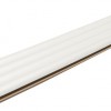 MDF PANEL ΜΕ 3D ΠΗΧΑΚΙΑ 802040 WAVE ST 16/119/2750mm WHITE NewPlan