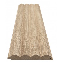 MDF PANEL ME 3D ΠΗΧΑΚΙΑ 801050 WAVE ST 16/119/2750mm SONOMA OAK NewPlan