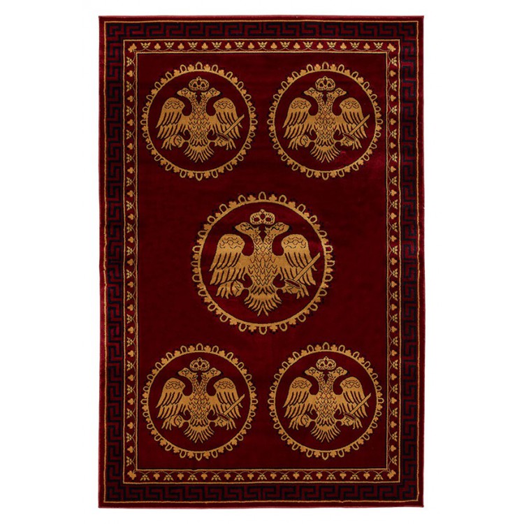 ΧΑΛΙ ΕΚΚΛΗΣΙΑΣΤΙΚΟ ATHOS 2128A BURGUNDY - 200X300  NewPlan