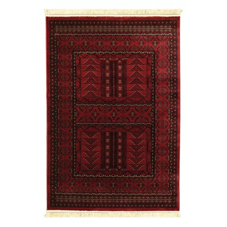 ΧΑΛΙ PERSIA 2288 BURGUNDY ΜΕ ΚΡΟΣΣΙ 