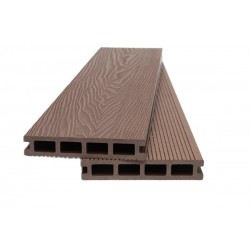DECK-WPC ΔΑΠΕΔΟΥ ΝΕΑΣ ΓΕΝΙΑΣ 25/146mm L.BROWN 8040 NewPlan