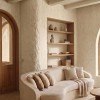 GIGA PANEL 1200/2800mm (ΣΕΤ 2ΤΜΧ)  ΕΥΚΑΜΠΤΗ ΠΕΤΡΑ 114020 STAR MOON STONE  BEIGE WHITE NewPlan