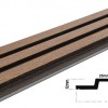 PS PANEL ΜΕ 3D ΠΗΧΑΚΙΑ 11 PIANO 12/122/2900mm GOLDEN OAK/D.BROWN NewPlan
