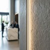 PANEL 108010 (ΚΙΒ 10ΤΜΧ) ΕΥΚΑΜΠΤΗΣ ΠΕΤΡΑΣ 600/1200mm ROUGH GRANITE PURE WHITE NewPlan