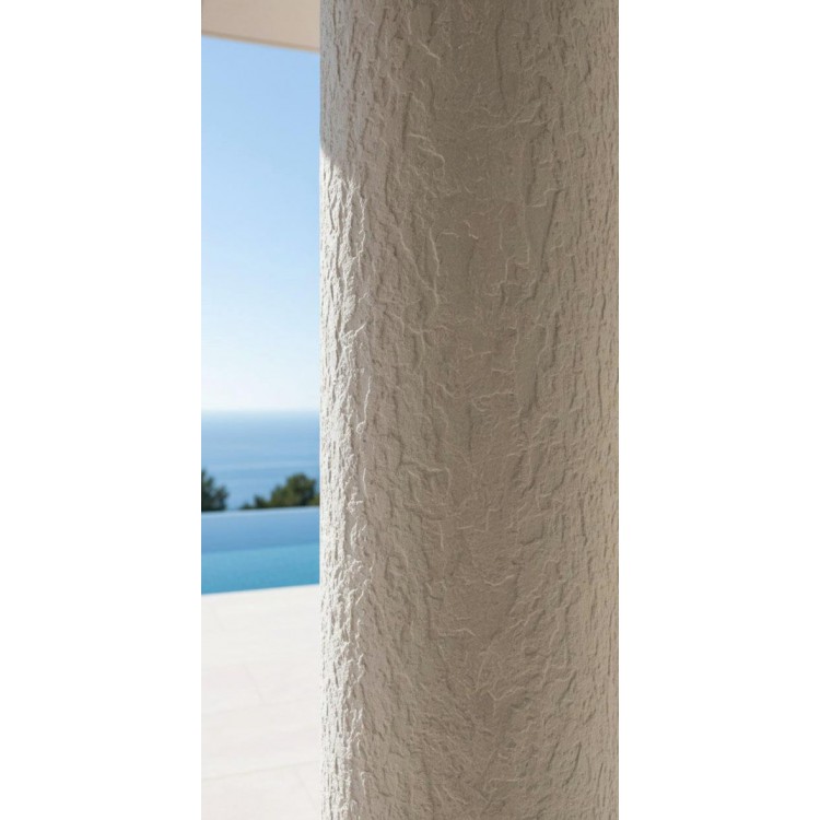 PANEL 108010 (ΚΙΒ 10ΤΜΧ) ΕΥΚΑΜΠΤΗΣ ΠΕΤΡΑΣ 600/1200mm ROUGH GRANITE PURE WHITE NewPlan