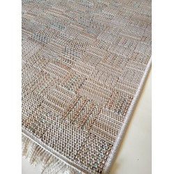 ΧΑΛΙ ΨΑΘΑ VAN 55002/X MULTI-CREAM - 160εκ - Στρόγγυλο