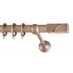 ΚΟΥΡΤΙΝΟΒΕΡΓΑ ΜΟΝΗ Φ25 160cm FRANS ANTIK POLIS STRASS