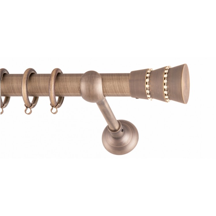 ΚΟΥΡΤΙΝΟΒΕΡΓΑ ΜΟΝΗ Φ25 160cm FRANS ANTIK TRIPLO STRASS ΚΟΥΡΤΙΝΟΒΕΡΓΑ ΜΟΝΗ Φ25 160cm FRANS ANTIK TRIPLO STRASS