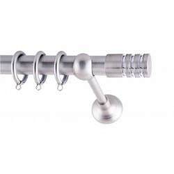 ΚΟΥΡΤΙΝΟΒΕΡΓΑ ΜΟΝΗ Φ25 160cm FRANS BETTA NICKEL