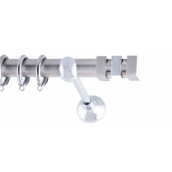 ΚΟΥΡΤΙΝΟΒΕΡΓΑ ΜΟΝΗ Φ25 160cm FRANS LEGO NICKEL