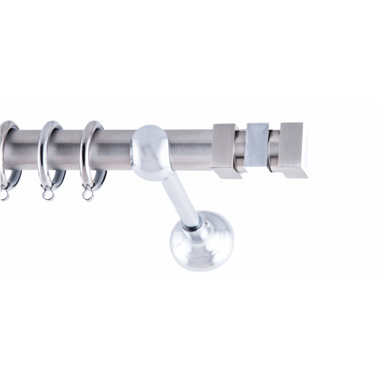 ΚΟΥΡΤΙΝΟΒΕΡΓΑ ΜΟΝΗ Φ25 160cm FRANS LEGO NICKEL ΚΟΥΡΤΙΝΟΒΕΡΓΑ ΜΟΝΗ Φ25 160cm FRANS LEGO NICKEL