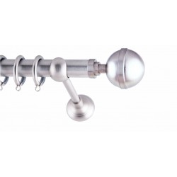 ΚΟΥΡΤΙΝΟΒΕΡΓΑ ΜΟΝΗ Φ25 160cm FRANS VERA NICKEL