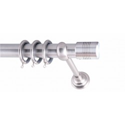 ΚΟΥΡΤΙΝΟΒΕΡΓΑ Φ35 160cm ΜΟΝΗ FRANS BISTRO NICKEL