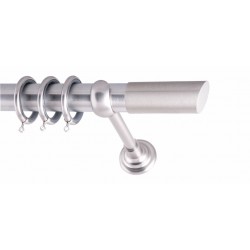 ΚΟΥΡΤΙΝΟΒΕΡΓΑ Φ35 160cm ΜΟΝΗ FRANS STILLO NICKEL