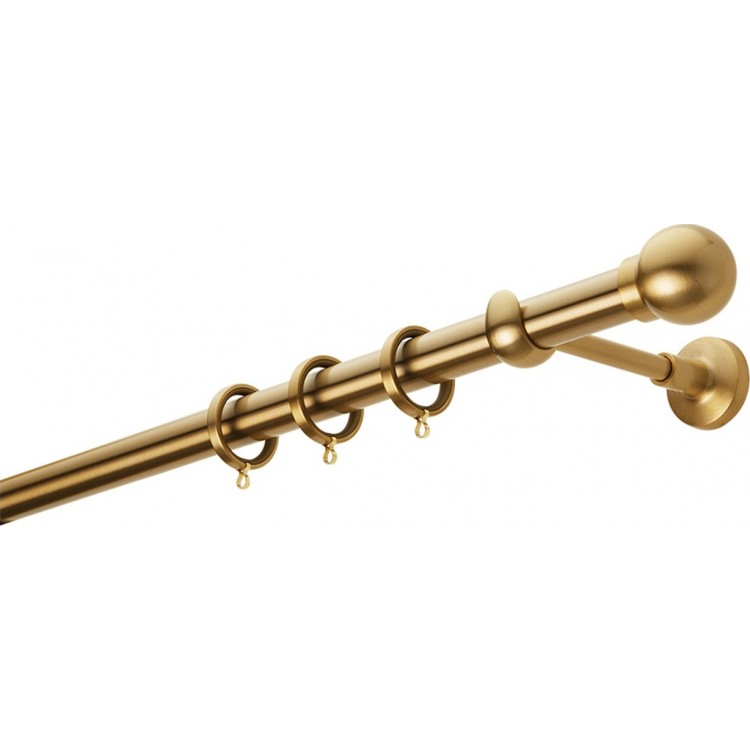 Zogometal Μεταλλικό Κουρτινόξυλο E0058 φ25mm 160cm Όρο Mατ Zogometal Μεταλλικό Κουρτινόξυλο E0058 φ25mm 160cm Όρο Mατ