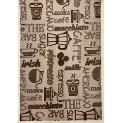 ΧΑΛΙ ΔΙΑΔΡΟΜΟΣ Φ67CM VELVET COFFEE ΜΕ ΤΟ ΜΕΤΡΟ