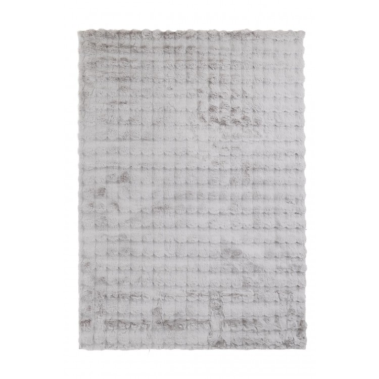 Γούνινο Χαλί BUBBLE SILVER Royal Carpet