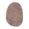 Γούνινο Χαλί Bunny OVAL BEIGE 1000 Royal Carpet - 170 x 240 cm