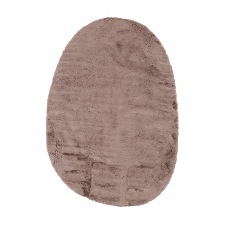 Γούνινο Χαλί Bunny OVAL BEIGE 1000 Royal Carpet - 170 x 240 cm